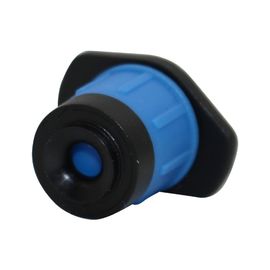 Mavi 1/4 &amp;#39;&amp;#39; Sulama Mikro Sprinkler Ayarlanabilir 360 Derece Dişli Sürücü