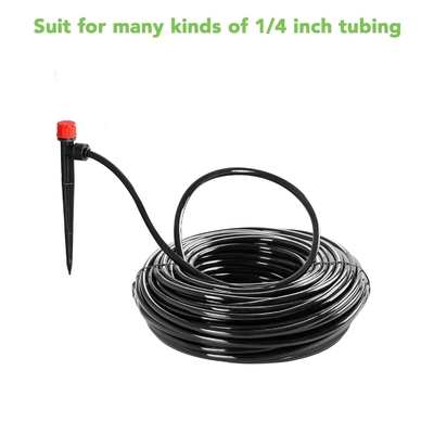 Anti Sızıntı Sulama Sistemi Dripper 1/4 inç boru ile bağlanmak kolay